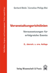 Cover: Expertenbuch Veranstaltungsrichtlinien